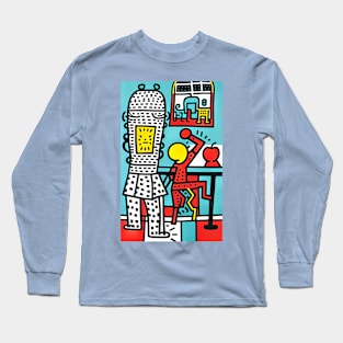 Morning in the kitchen Long Sleeve T-Shirt